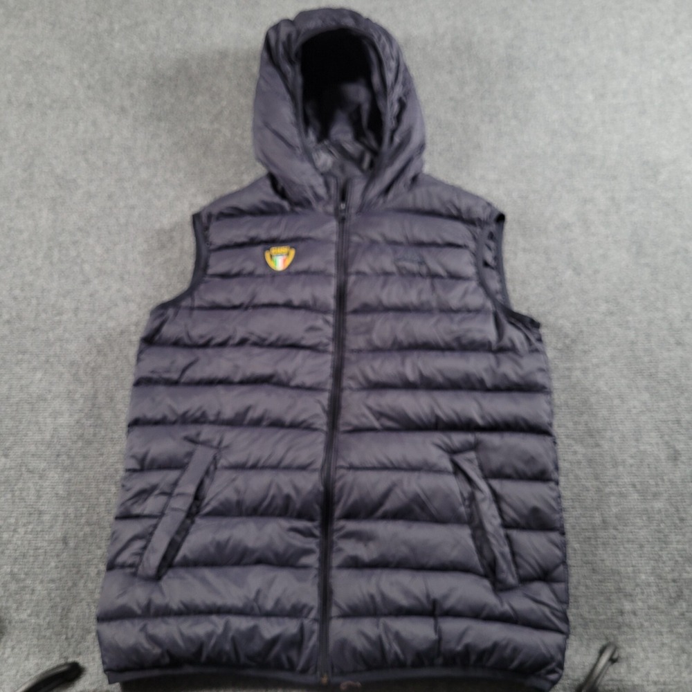 Robe Di Kappa Hooded Puffer Vest Womens L Centro Univeritario Sportivo Italiano‎